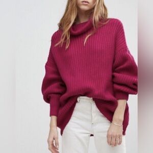 Free People Swim Too Deep Sweater Pullover Top Small